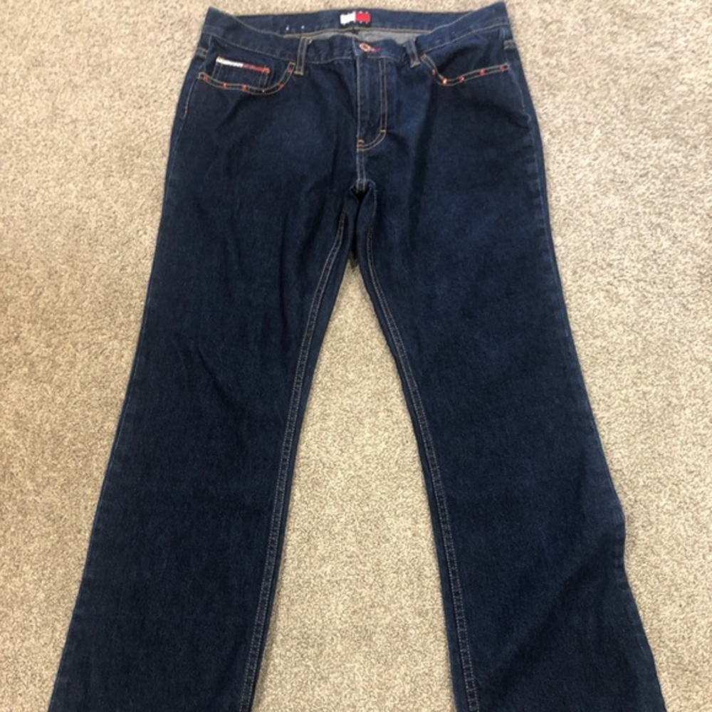 Tommy Jeans Women’s‎ Junior's Jeans Sz 11 Gems Bootcut Embellished